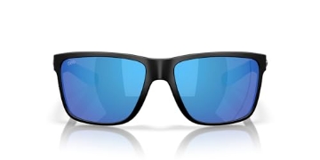 Picture of COSTA 06S912091200158 Costa Del Mar Broadbill II Sunglasses, Matte Black/Blue Mirrored Polarized 580G, 58 mm (EA)