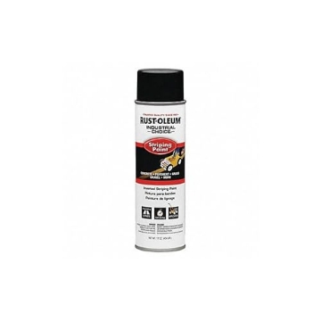 Picture of Rustoleum 1677838 Industrial Choice S1600 System Inverted Black Striping Spray Paint [Set of 6] (PK-6-EA)