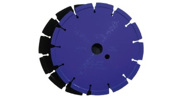 Picture of HUSQVARNA FOREST & GARDEN 542751036 Husqvarna Construction Products 542751036 18 Inch by .125 by 1 Drive Pinhole Blue 200B Diamond Blade (EA)