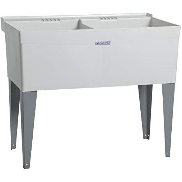 Picture of MUSTEE EL & SONS INC 27F EL Mustee 27F White Thermoplastic Floor-Mount Laundry Tub 40x14-3/8x34 (EA)