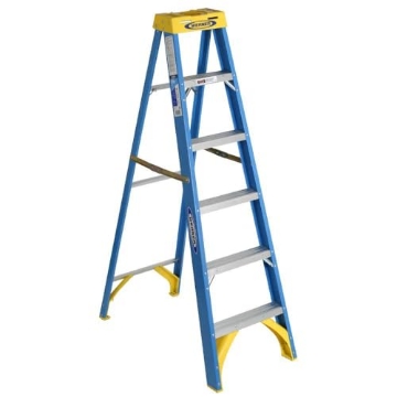 Picture of Werner Co 6006 Werner 6006 stepladders, 6 feet, No Color (EA)