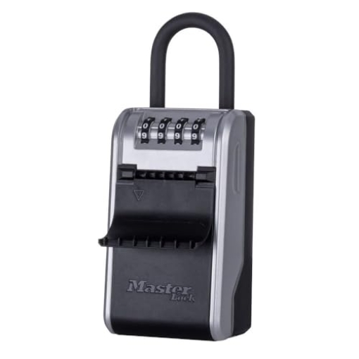 Picture of Mastercool 5480D Master lock 5.4 in. H X 3 in. W X 5 in. L Metal 4-Digit Combination Lock Box (EA)