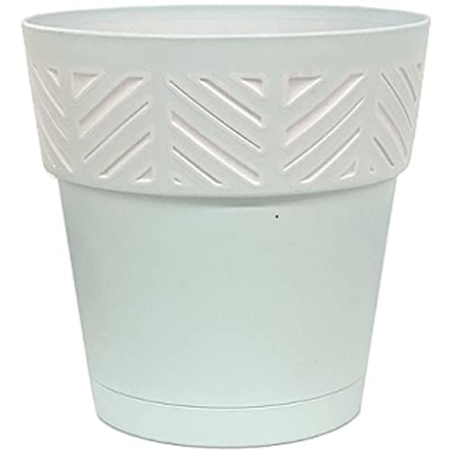 Picture of Marshall Electronics, Inc 9E82ZFZ028 Deroma 7009015 7.49 x 8 in. Mosaic Resin Mosaic Planter44; Mint - Pack of 121212 (PK-12-EA)