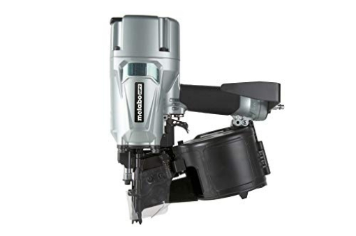 Picture of METABO HPT NV83A5M Metabo HPT Coil Framing Nailer | Pro Preferred Brand of Pneumatic Nailers | 15 Degree Magazine | Accepts 2-Inch up to 3-1/4-Inch Nails | Ideal for Wall Sheathing, Roof Decking, & Subflooring | NV83A5 (EA)