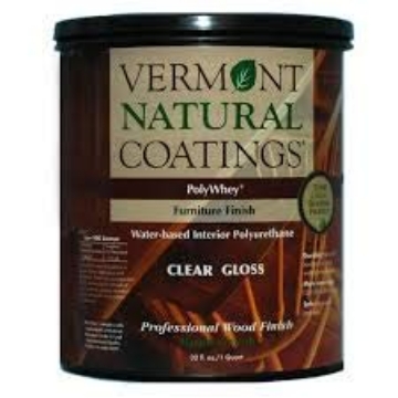Picture of VERMONT NATURAL COATINGS INC 900105 Vermont Natural Coatings PolyWhey Gloss Clear Water-Based Furniture Finish 1 qt. (EA)