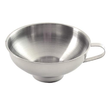 Picture of NORPRO 248 Norpro Stainless Steel Wide-Mouth Funnel w/ Handle, Silver (1 EA) (EA)