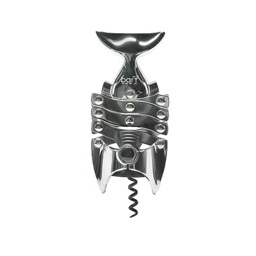 Picture of BARY3 BAR-0759 barY3 The Big Fish Corkscrew – Heavy-Duty Wine Opener with Ergonomic Design for Effortless Uncorking (EA)