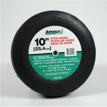 Picture of MTD PRODUCTS CO 10275-B Arnold 2.75 in. W x 10 in. Dia. Steel General Replacement Wheel 175 lb. (EA)