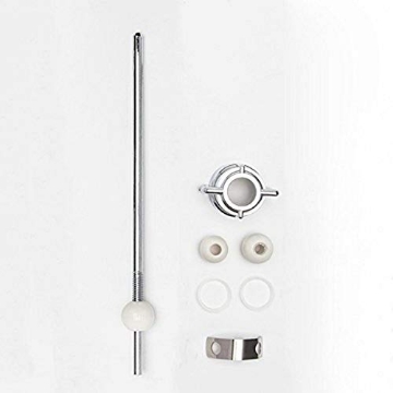 Picture of EASYPOPUP PF0905 PF WaterWorks PF0905 Universal Lavatory Pop-Up Drain Ball Rod/Center Pivot Rod Replacement Kit - Threaded Adjustable Ball Rod + 1 Nuts (Chrome) + 3 Sizes of Balls + ClipChrome1Piece (EA)