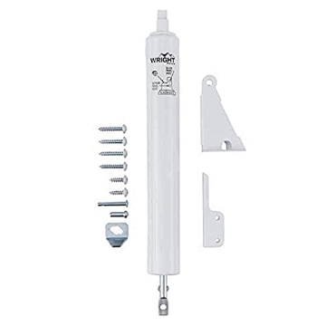 Picture of Wright & Mcgill V820AWH Wright Products Pneumatic Storm Door Closer – Adjustable, Smooth-Closing with Hold-Open Washer (Transitional, White) (EA)