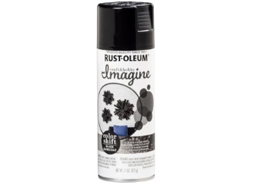 Picture of Rustoleum 345664 Rust-Oleum Imagine Craft & Hobby Color Shift Spray Paint Black Basecoat, 11 oz. (PK-4-EA)