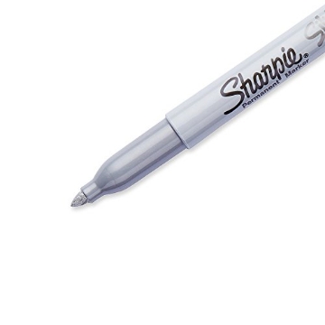 Picture of Sharpie SAN39108PP Sharpie, 39108PP, Metallic Fine Point Permanent Markers, 2/Pack, Sold As 1 Pack (PK-2-EA)
