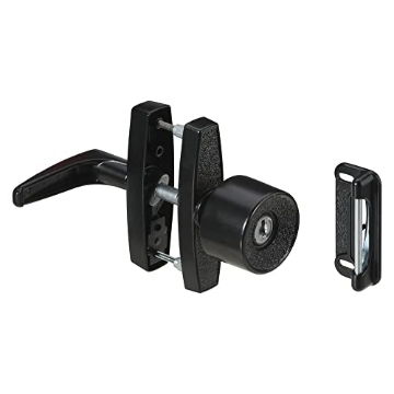 Picture of National/Spectrum Brands N178-806 National Hardware N178-806 V1308 Universal Knob Latch in Black (PK-3-EA)