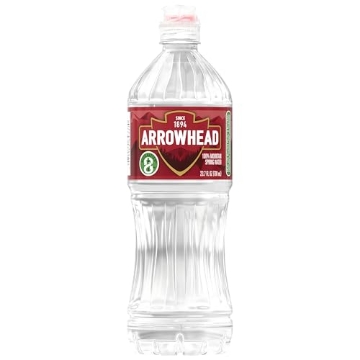 Picture of Arrowhead 71142-71003 Arrowhead Mountain Spring Water Bottles - Still Bottled Water with Naturally Occurring Minerals for Taste - 23.7 Fl Oz Sports Bottle with Flip Cap (PK-24-EA)