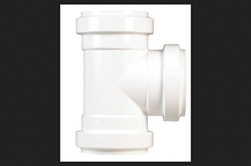 Picture of Nds G401 Plastic Trends 4 in. Gasket x 4 in. Dia. Gasket PVC Tee (EA)