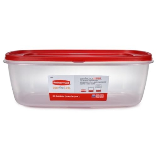 Picture of RUBBERMAID COMMERCIAL 2184973 Rubbermaid FOOD STORAGE CONT 2.5GAL (PK-2-EA)