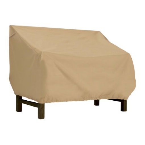 Picture of Classic Clear 58272 Classic Accessories Terrazzo Patio Bench/Loveseat Cover, Medium (EA)
