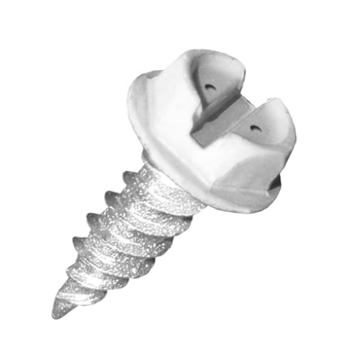 Picture of Malco HW7X1/2ZWG MALCO HW7X1/2ZWG Zip-in Self Piercing White Sheet Metal Screws 100 Pack (EA)