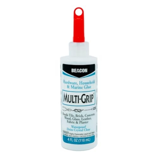 Picture of BEACON ADHESIVES COMPANY INC MG4D Multi-Grip All Purpose Marine Glue - Perfect for DIY, Indoor/Outdoor Projects, Bonds on Multiple Surfaces, Super Strong, 4-Ounce (EA)