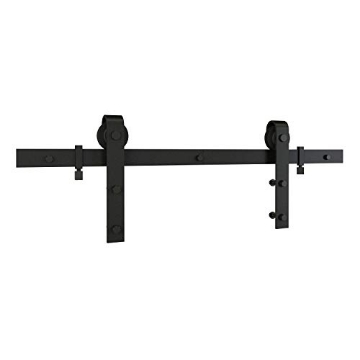 Picture of National/Spectrum Brands N700-003 National Hardware N700-003 Classic Interior Sliding Barn Door Kit, Two-Piece, 72-Inches, Matte Black (EA)