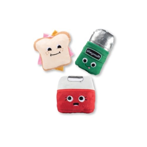 Picture of PET SHOP BY FRINGE STUDIO 662045 Fringe Studio Plush Dog Toy Set, Tool Time Treats, 3 Piece Set, Pet Shop Collection (662045) (EA)