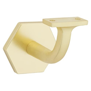 Picture of National/Spectrum Brands N830-534 National Hardware N830-534 Powell Handrail Bracket in Brushed Gold, 3" (EA)