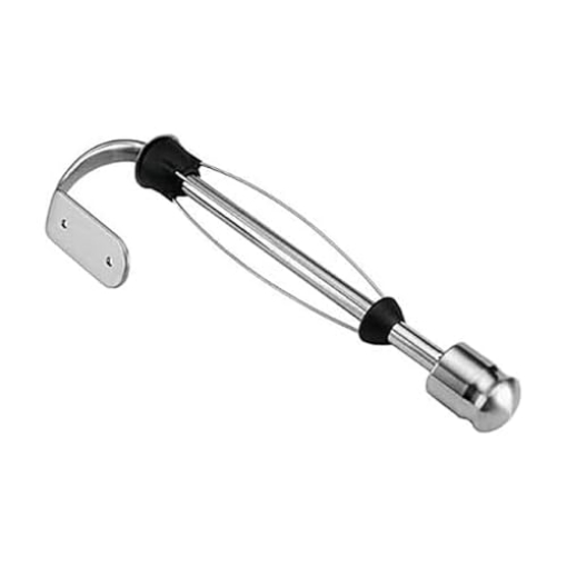 Picture of KAMENSTEIN 4554ASB Kamenstein Perfect Tear Wall Mount Paper Towel Holder, Patented Design for One-Handed Use, Rounded Finial, 14-Inch, Brushed Silver Metal Finish (EA)