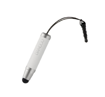 Picture of Wacom Tech Corp. CS120W Wacom Bamboo Stylus Mini for iPad/iPhone/iPod Touch/Kindle (Mini White) (EA)