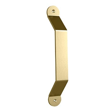Picture of National/Spectrum Brands N700-109 National Hardware N700-109 Interior Sliding Barn Door Hardware Charleston Pull, 10-Inches, Easy to Install, Brushed Gold (EA)