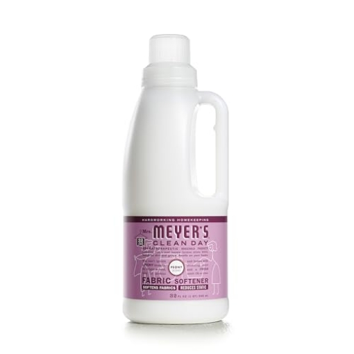 Picture of Mrs Meyers 11406 MRS. MEYER'S CLEAN DAY Liquid Fabric Softener, Infused with Essential Oils, Paraben Free, Peony, 32 oz (32 Loads) (EA)
