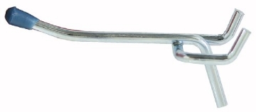 Picture of CRAWFORD 18340 Crawford Zinc Plated Silver Steel 4 in. Peg Hooks 3 pk (EA)