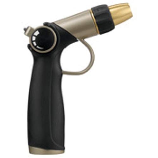 Picture of ORBIT IRRIGATION PRODUCTS INC 56951 Orbit Zinc Adjustable Nozzle with Thumb Control - Outdoor Lawn and Garden Hose-End Watering Pistol (EA)