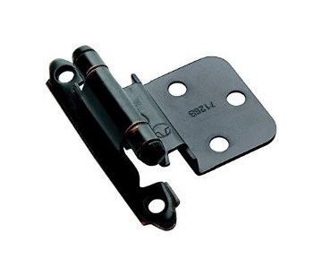 Picture of Amerock BPR3428ORB Amerock 2 in. W x 2-3/4 in. L Oil Rubbed Bronze Steel Self-Closing Hinge 2 pk (EA)