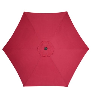 Picture of Living Accents UM90BBKOBD-03 LIVING ACCENTS 9 ft. Tiltable Brick Market Umbrella (EA)