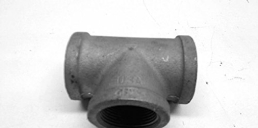 Picture of ANVIL INTERNATIONAL 8700120606 Anvil 8700120606, Malleable Iron Pipe Fitting, Tee, 1-1/4" NPT Female, Black Finish (EA)