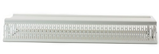 Picture of PLASTX LLC BB11 Plastx The Better Baseboard Cover 3 in. H x 2 ft. W 1-Way White ABS Plastic Baseboard Heater Cover (EA)