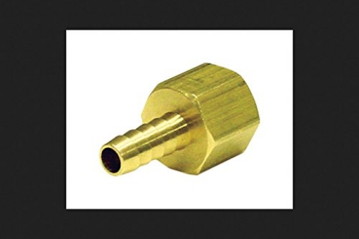 Picture of JMF COMPANY 4504411 JMF Brass Adapter 3/16 in. Dia. x 1/4 in. Dia. Yellow 1 pk (PK-5-EA)