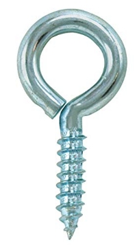 Picture of ACE TRADING - BH 10 02-3468-539 Hampton 1/4 in. Dia. x 1-7/8 in. L Zinc-Plated Steel Screw Eye 70 lb. 50 pk (PK-50-EA)