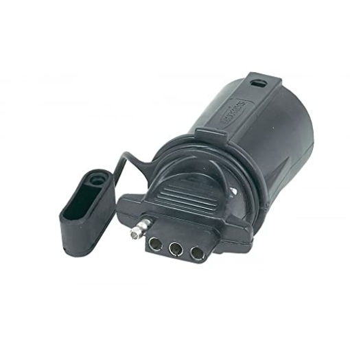 Picture of Hopkins Manufacturing 47355 Hopkins Towing Solutions 47355 7 Blade to 4 Flat Adapter (EA)