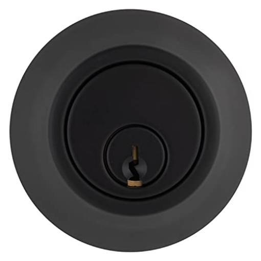 Picture of BRINKS COMMERCIAL BC40130 BRINKS Commercial - Single Cylinder Deadbolt Lock, Matte Black Finish - Meets ANSI Grade 1 Standards and has 3-Hour UL Fire Rating (EA)