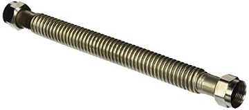 Picture of Brass Craft SWB00-12N BrassCraft SWB00-12N ProCoat 3/4" FIP x 3/4" FIP x 12" Coated Stainless Steel Water Heater Connector (3/4" I.D.) (EA)