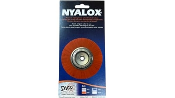 Picture of Dico 541-777-3 Dico 541-777-3 Nyalox Wheel Brush 3-Inch Orange 120 Grit (EA)