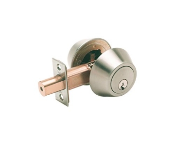Picture of Tell Manufacturing CL100056 Tell #CL100056 Satin Stainless Steel Double Cylinder Deadbolt (EA)