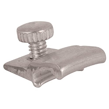 Picture of Prime PL7957 Prime-Line PL 7957 3/4 in. Storm Door Panel Clips with Screws, Mill Finish (8 Pack) (EA)