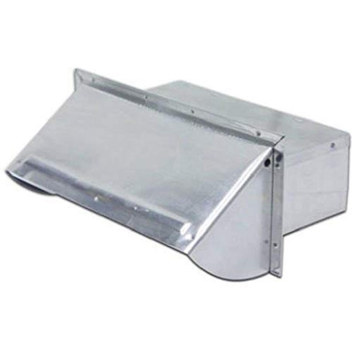 Picture of DEFLECTO DAWC Lambro Ind. 3-1/4x10 Aluminum Wall Cap 106R Brand change to:Lambro Ind. (EA)