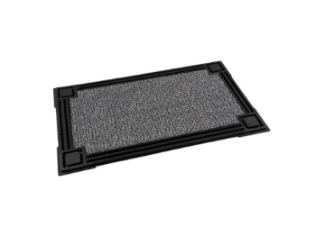 Picture of GRASS WORX 10374051 Grassworx 10374051 Heavy Duty Door Mat, Black (EA)