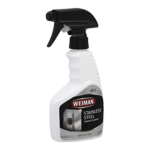 Picture of Weiman Products, LLC 76 Weiman Stainless Steel Cleaner Spray, 12 Ounce - 6 per case. (PK-6-EA)