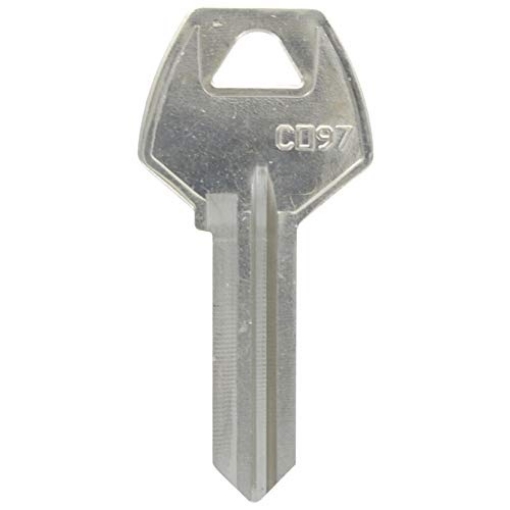 Picture of HILLMAN 532019 KEYKRAFTER #2019 BRASS4 (PK-4-EA)