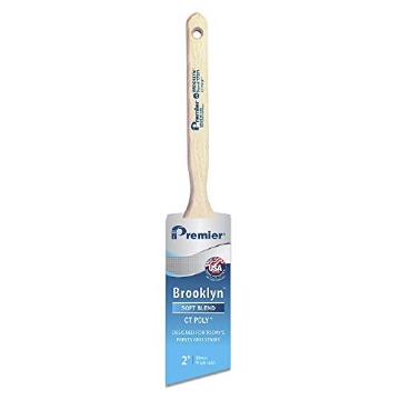 Picture of Premiertek.net, LLC 17291 Premier 17291 Brooklyn Angle Sash Paint Brush, Stainless Steel (EA)
