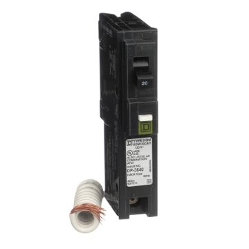 Picture of Square D HOM120CAFIC Square D - HOM120CAFIC Homeline 20 Amp Single-Pole CAFCI Circuit Breaker (EA)
